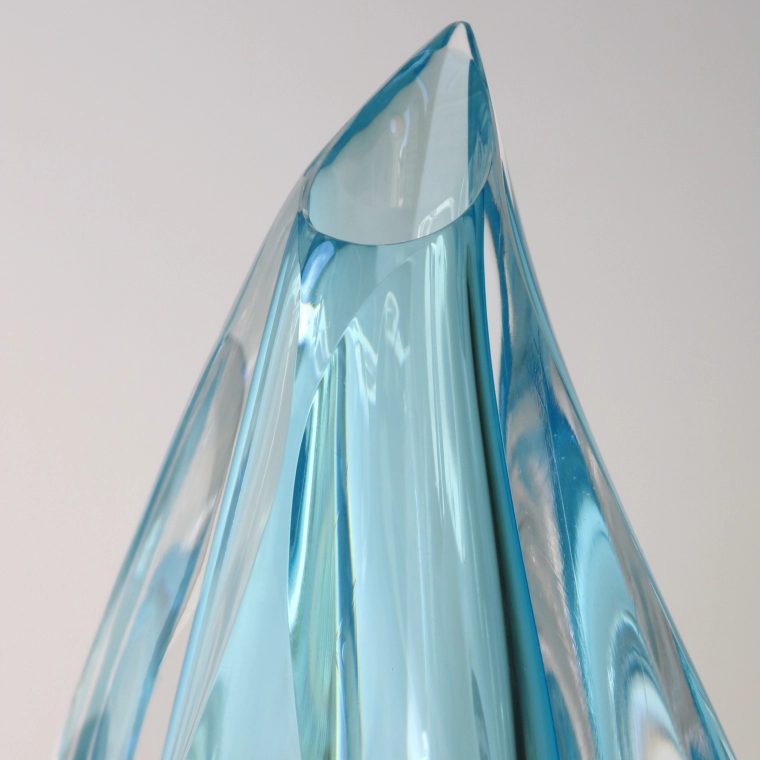 写真：硝子花器「雫」