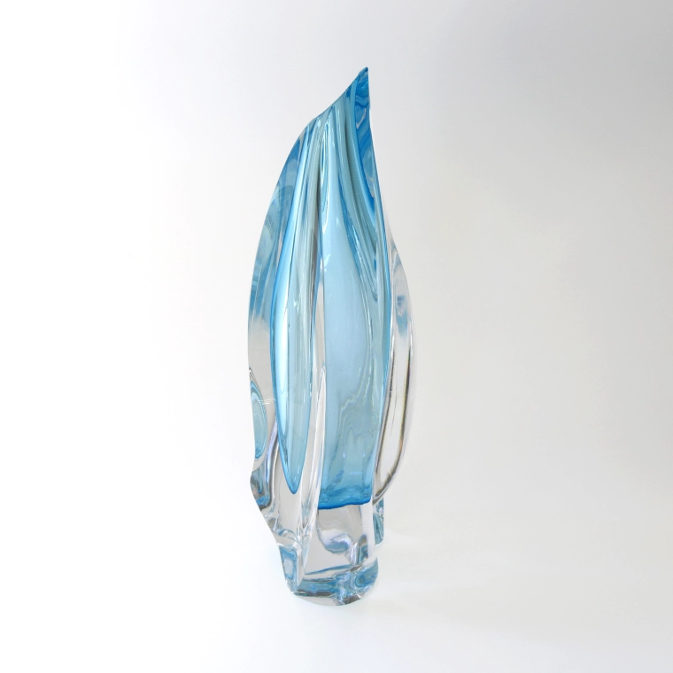 写真：硝子花器「雫」