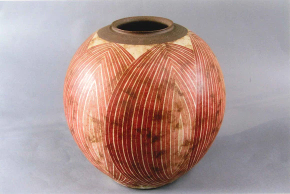 加彩交錯紋組鉢(植松 隆)｜ギャラリージャパン