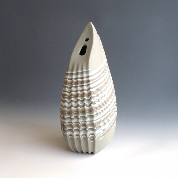 練上平茶碗「はなび」(尾形 香三夫)｜ギャラリージャパン