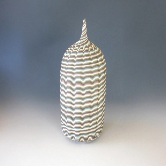 練上平茶碗「はなび」(尾形 香三夫)｜ギャラリージャパン