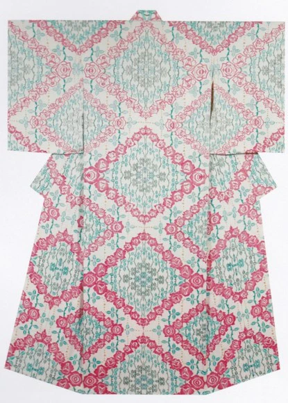 Stencil Dye Kimono 