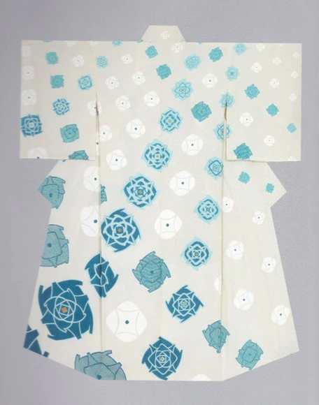 Hand-drawn Yuzen Kimono 