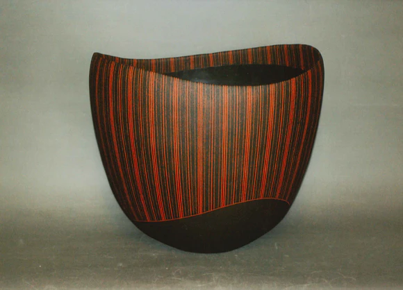 欅拭漆盛器(本間 潔)｜ギャラリージャパン