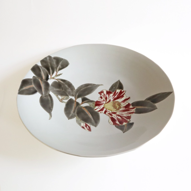 写真：飾皿 御旗