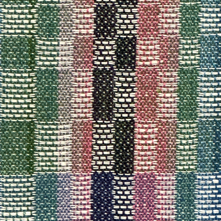 photo Bamboo Paper Cloth Obi Sash "Blooming on the Water Surface"