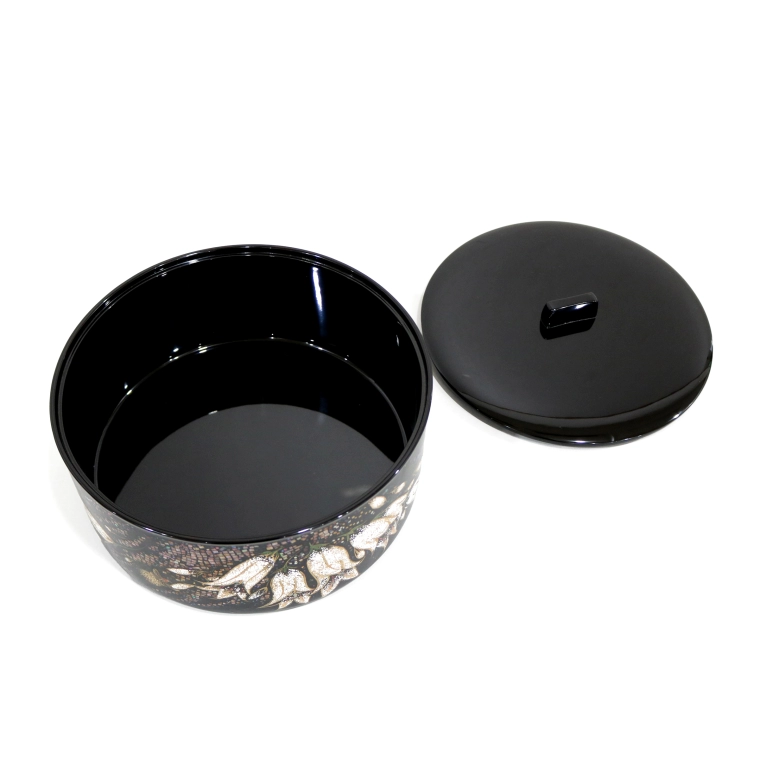 photo Metal Based Fresh Water Jar with Design in Makie (Playing with Fireflies)