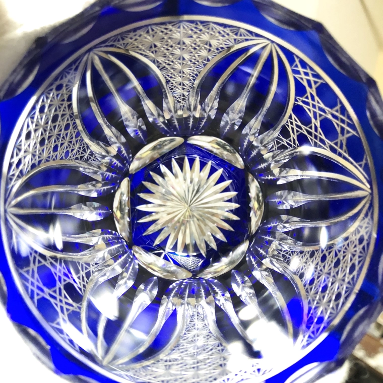 photo Blue Metamorphosis Rocks Glass