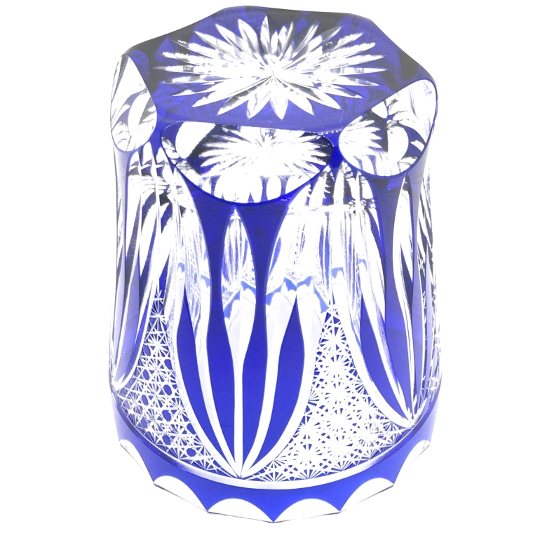 photo Blue Metamorphosis Rocks Glass