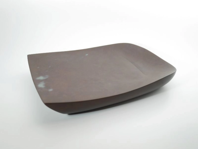 photo Winnowing Basket Shaped Inkstone