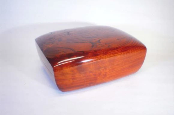 欅砂磨黒拭漆刳皿(林 哲三)｜ギャラリージャパン