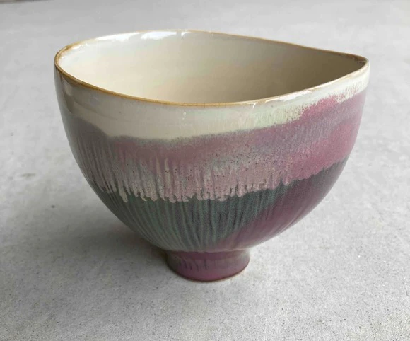 Bowl with Kiln Mutation Effects "Nostalgic"