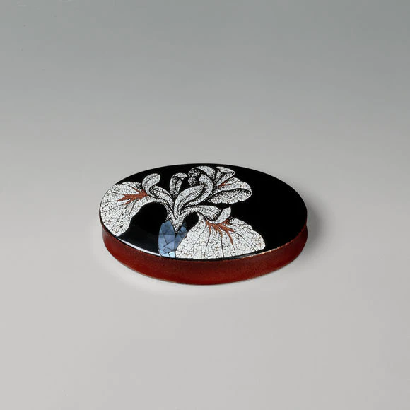 蒔絵カラタチ文平棗(忰山 美知子)｜ギャラリージャパン