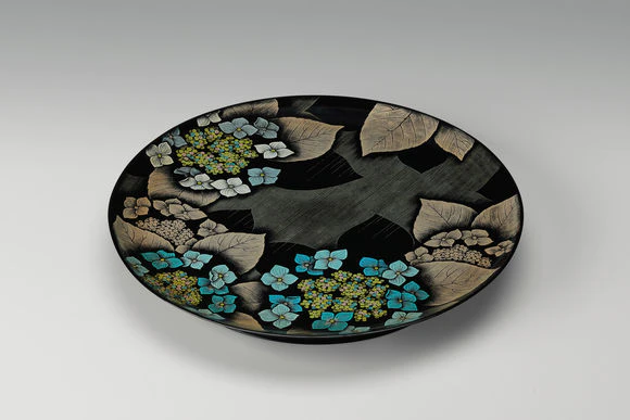 蒔絵カラタチ文平棗(忰山 美知子)｜ギャラリージャパン