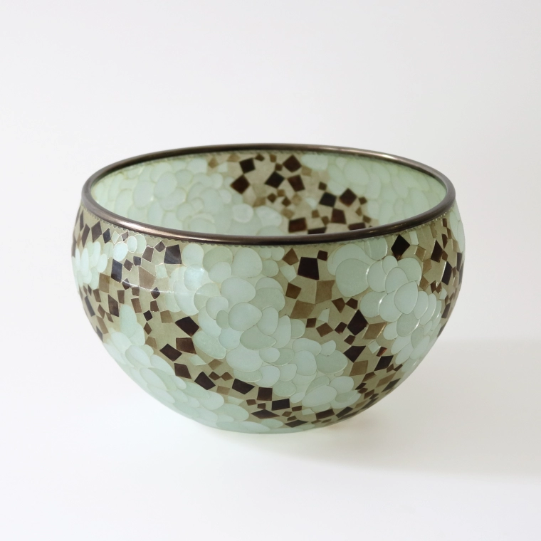photo Plique-a-jour Bowl "Thoughts"