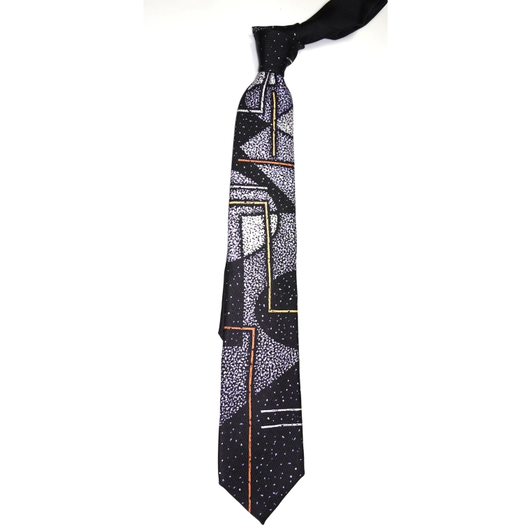 photo Yūzen Dyed Silk Tie