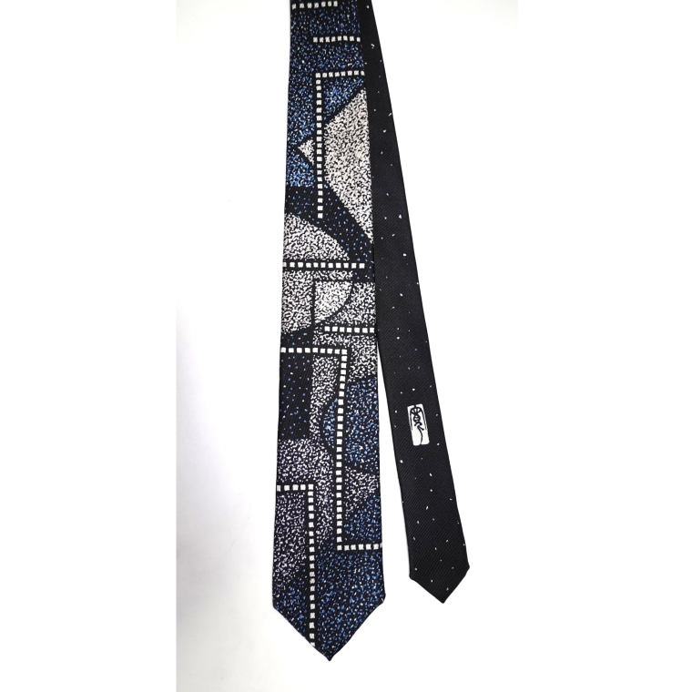 photo Yūzen Dyed Silk Tie
