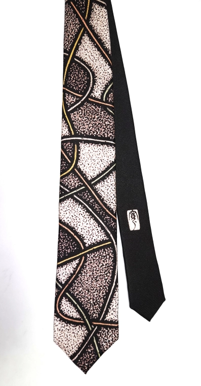 photo Yūzen Dyed Silk Tie
