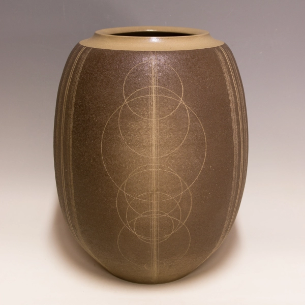 越前焼　花瓶 花器 越前焼 手作り花瓶 淡竹窯 武澤信雄 作 S-85 半額処分 : 小林陶芸