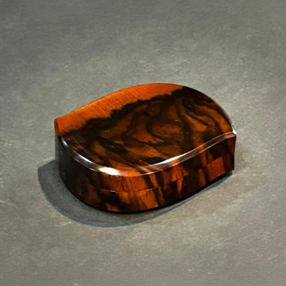 欅玉杢造香盆(河野 行宏)｜ギャラリージャパン