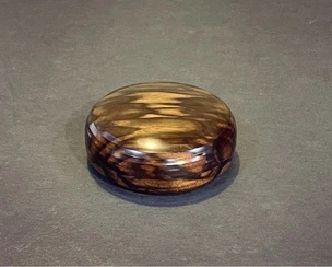Black Persimmon Wood Incense Container