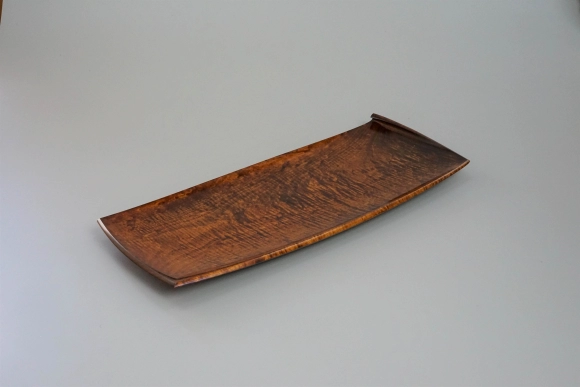 栃拭漆盛器「晨月」(渡邉 岳司)｜ギャラリージャパン