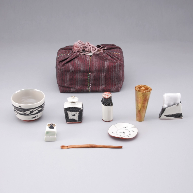 photo Basket for Tea Ceremony Utensils