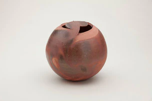 103 信楽厚ノ葉皿 迫能弘 | ryoisseki-online by うつわや涼一石