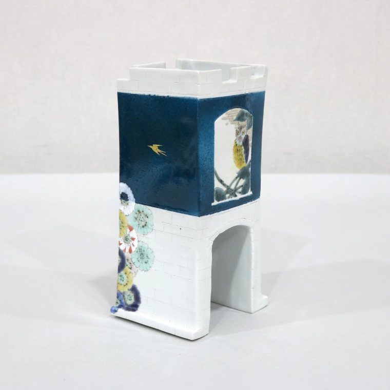photo Square Jar with Windows