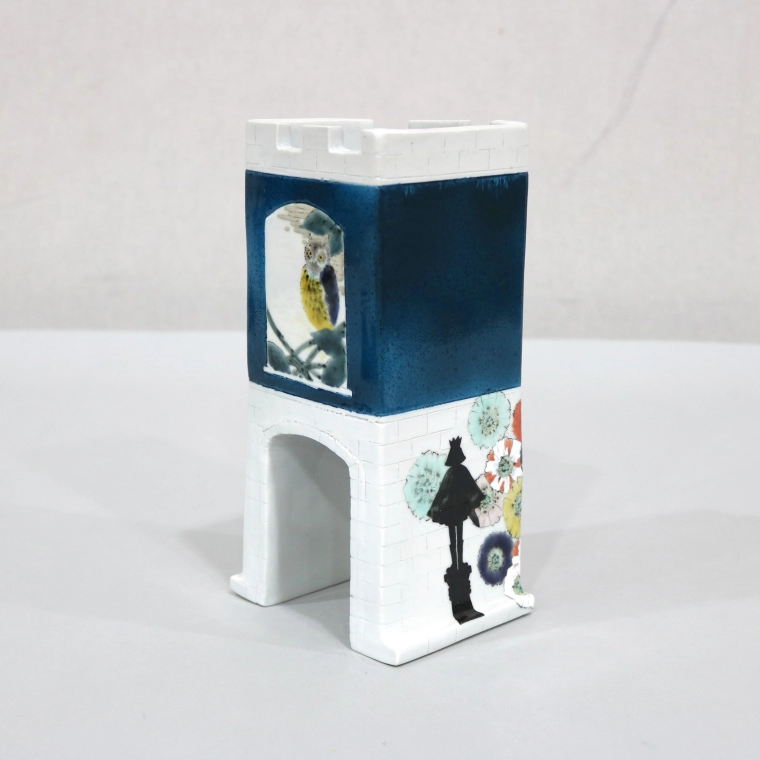 photo Square Jar with Windows