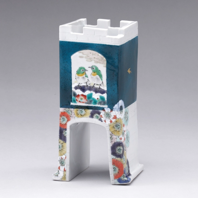 photo Square Jar with Windows