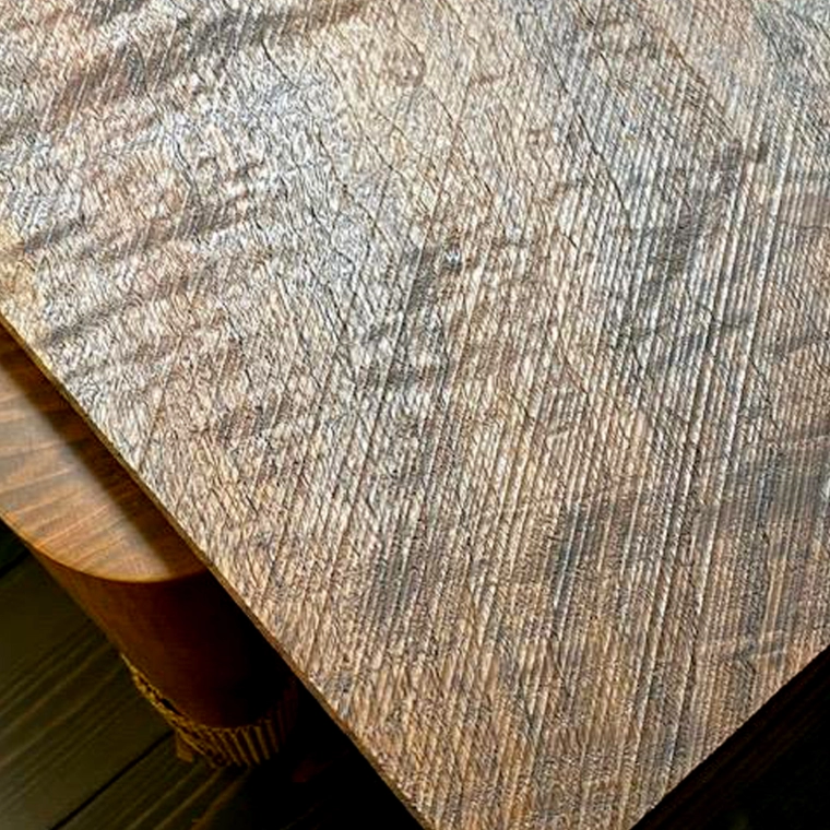 photo Claro Walnut and Cherry Wood Table "Yatsuhashi II"