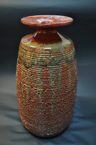 赤釉 花瓶 作家 Amazon.co.jp: 中国風 ヴィンテージ 赤釉 セラミック 花瓶 アート