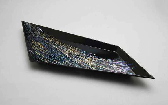 色貝飾盛器「海」