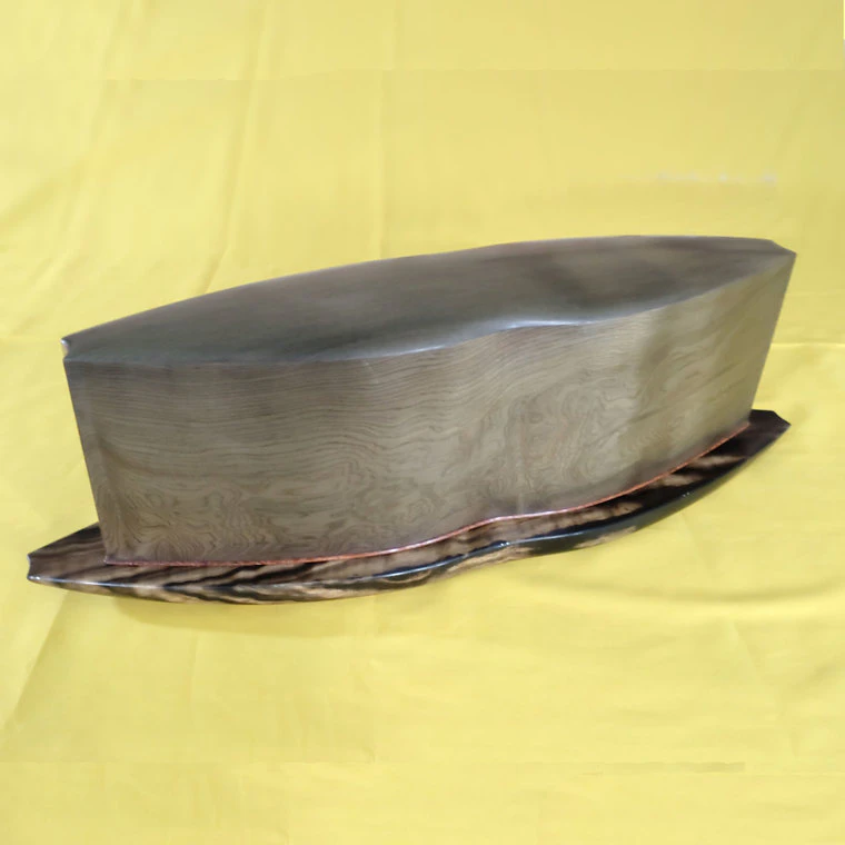 photo Gourd Shaped Coffer of Jindai Cedar Wood "Slight Fluctuation in Space-time"