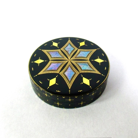 Incense Container with Design in Makie "Kaleidoscope