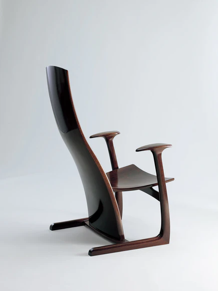 紺青銀彩花器(寺本 守)｜ギャラリージャパン