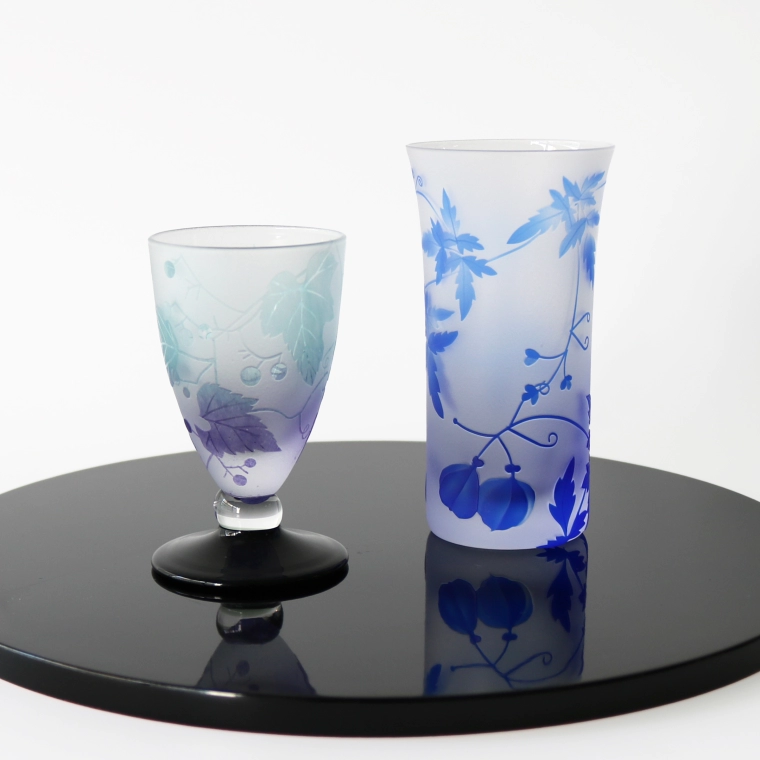 photo Small Beer Glass "Balloon Vine"