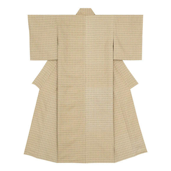 Kimono of cotton fūtsū. “First wind of autumn”