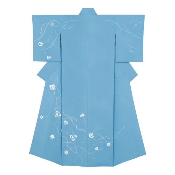 刺繡訪問着「風の音」