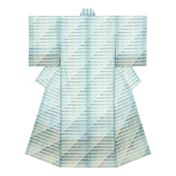 銀座【帯3008】平山八重子作 吉野織 九寸名古屋帯 (未使用・証紙