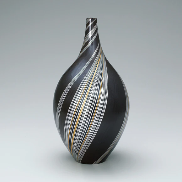 南鐐打出水指「漣」(萩野 紀子)｜ギャラリージャパン