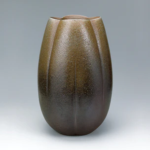 【真作保証】 田中光謙 自作 青磁花 人気作家 日本伝統工芸展 日本工芸正会員 優れた金属工芸作品98点を展示する「第50回伝統工芸日本金工展