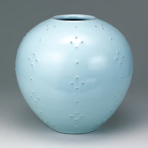 Jar with celadon glaze.