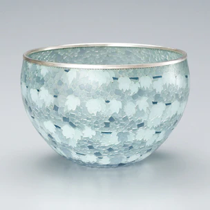 Plique-à-jour bowl 