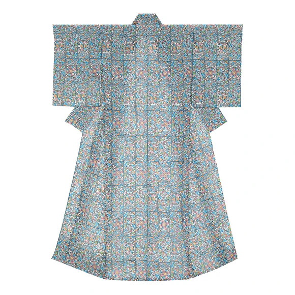 友禅訪問着「風の道へ」(大村 幸太郎)｜ギャラリージャパン