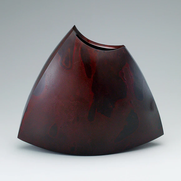 鋳銅花器「包」(佐藤 光男)｜ギャラリージャパン