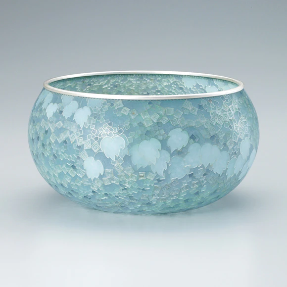 省胎七宝器「水草の譜」(山中 佐智子)｜ギャラリージャパン