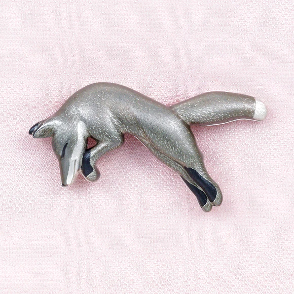 北狐帯留金具(桂 盛仁)｜ギャラリージャパン