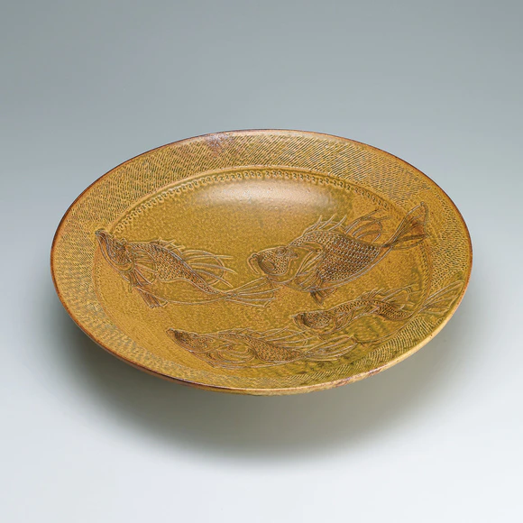 大井美智子 絵皿 花文皿(大井 美智子)｜ギャラリージャパン